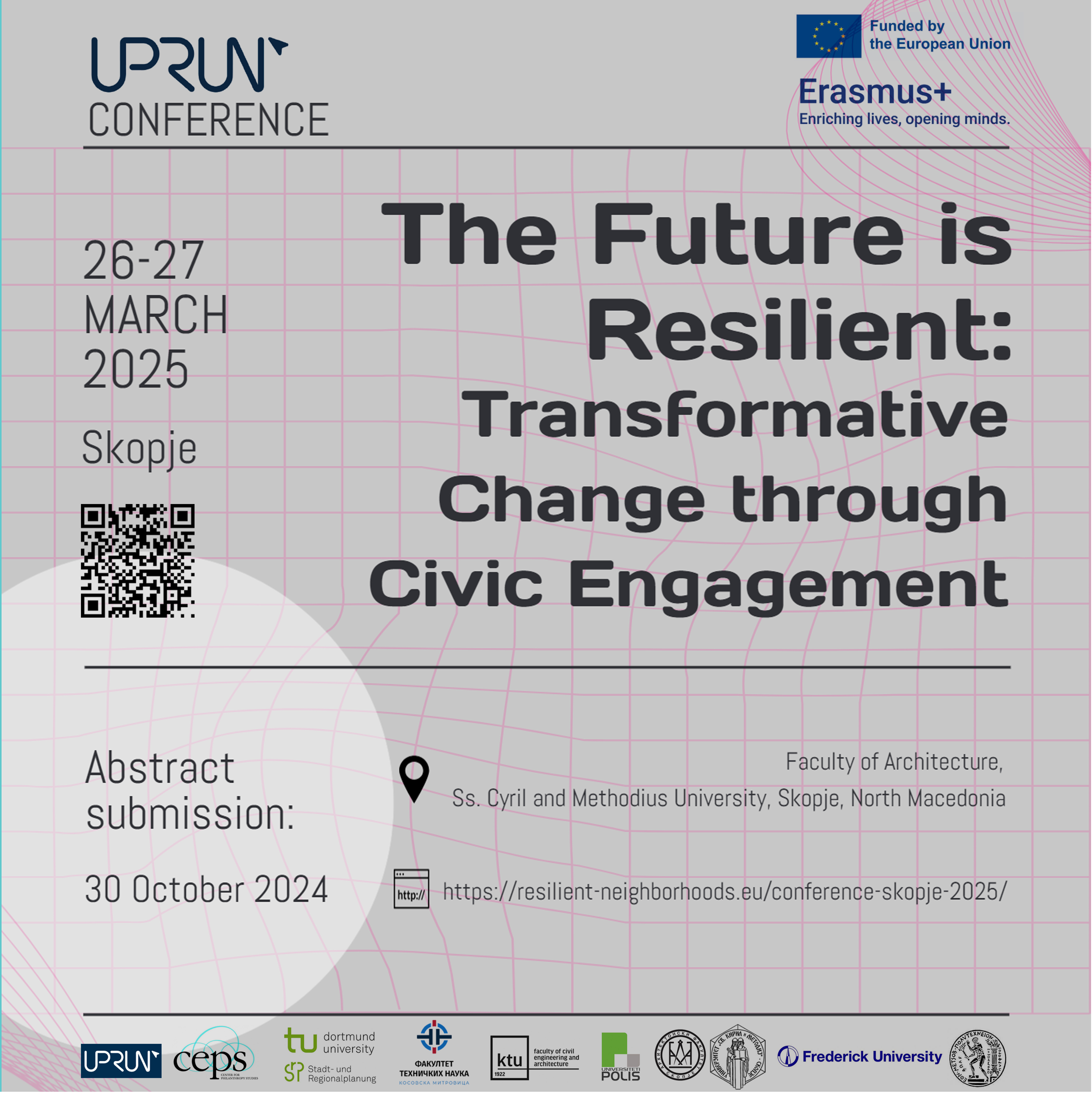 2025 UPRUN POSTER Call for Abstracts